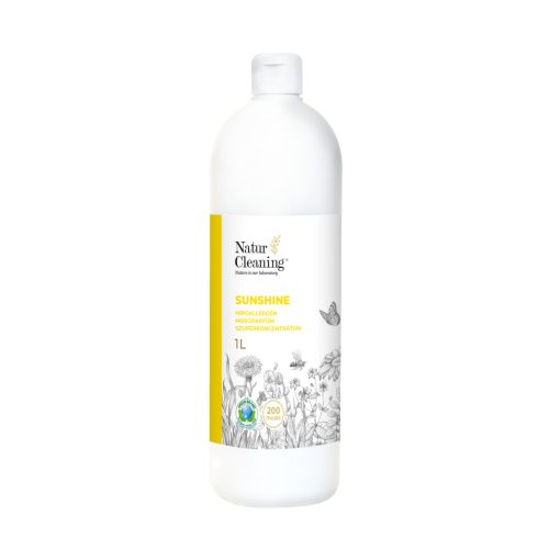Naturcleaning Sunshine Hipoallergén Mosóparfüm Szuperkoncentrátum 1 liter