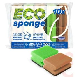 Mosogatószivacs formázott 10db 4,5x6,5x8,5cm Bonus