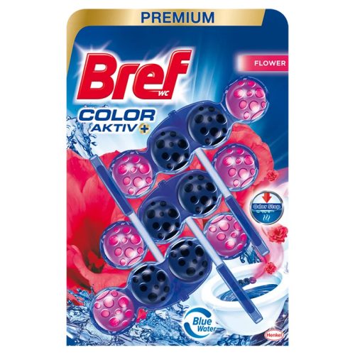 Bref Color Aktiv WC frissítő 3 x 50 g 