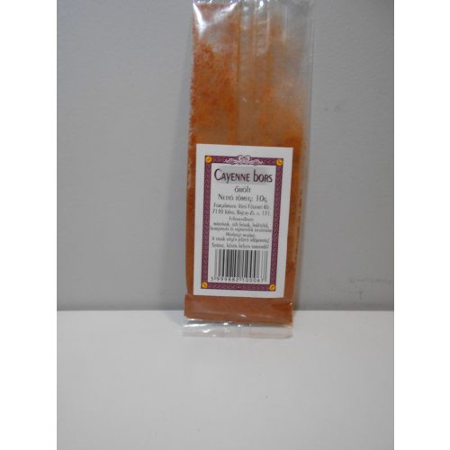 Cayenne bors őrölt 10 g 
