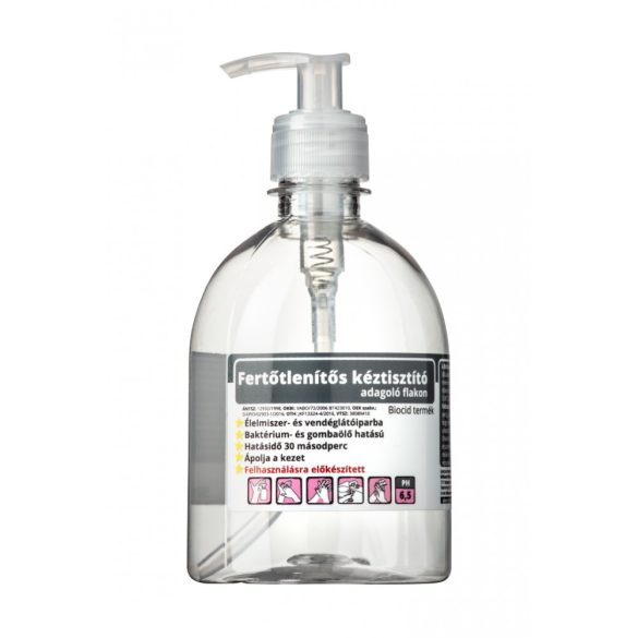 Brilliance ® Fertőtlenítős kéztisztító adagoló flakon 500 ml (ÜRES)