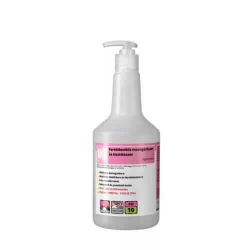 Brilliance Fertőtlenítős mosogató és tisztítószer adagoló flakon 750 ml ÜRES