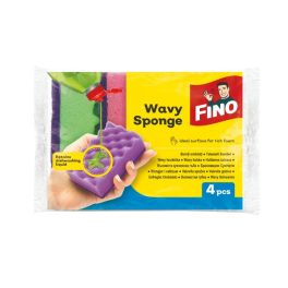 Fino hullámos mosogatószivacs 4/4+1