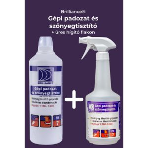 Brilliance® Gépi padozat- és szőnyegtisztító 1 liter + hígítós flakonnal