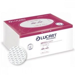   Lucart Texicell Towel Pro 43x77cm, 100lap/csomag, 4csomag/karton, hajtott íves speciális fodrászkendő