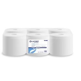  Lucart Strong 19 CF, belső letekeredésű kéztörlő, 2 rétegű, 19cm cellulóz, 6tek./zsugor