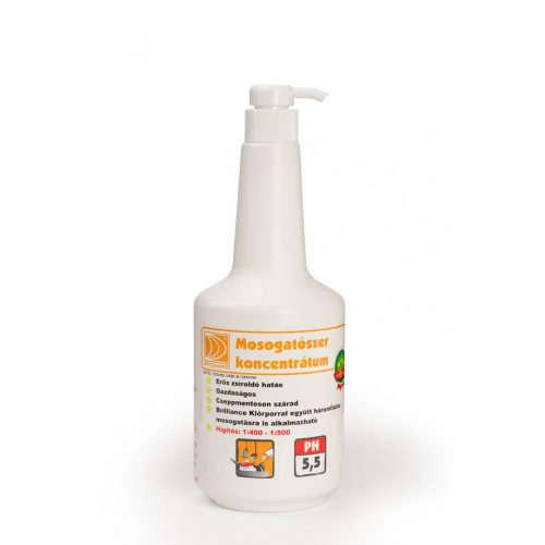 Brilliance ® Mosogatószer koncentrátum hígítós flakon pumpával 750 ml (ÜRES)