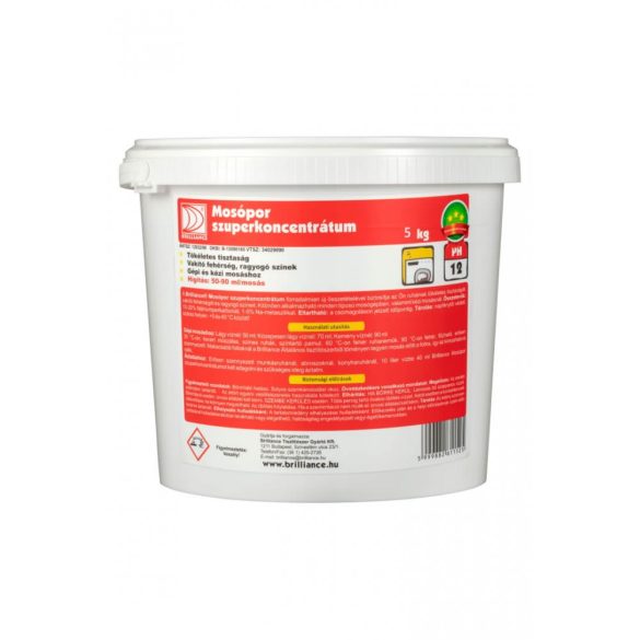 Brilliance ® Mosópor szuperkoncentrátum 5 kg