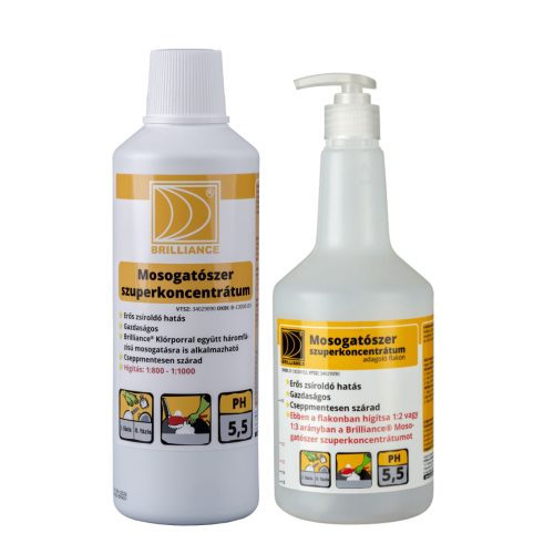 Brilliance® Mosogatószer szuperkoncentrátum 1 liter + adagoló flakonnal