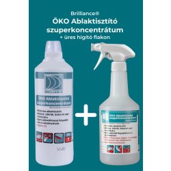   Brilliance® ÖKO Ablaktisztító szuperkoncentrátum 1 liter + hígítós flakonnal