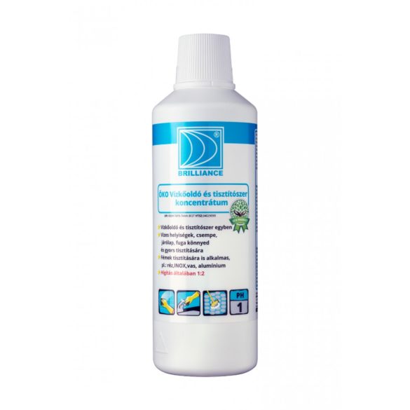 Brilliance ® ÖKO Vízkőoldó és tisztítószer koncentrátum 1 l