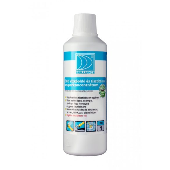 Brilliance ® ÖKO Vízkőoldó és tisztítószer szuperkoncentrátum 1 l