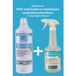   Brilliance® ÖKO Vízkőoldó és tisztítószer szuperkoncentrátum 1 liter + hígítós flakonnal