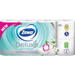 Zewa Deluxe toalettpapír 3 rétegű Jázmin 8 tekercs