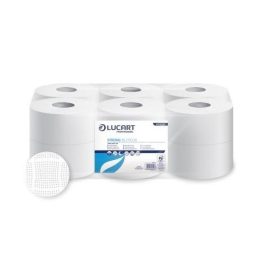  Lucart Strong 19 J, toalettpapír, 2rétegű, 19cm cellulóz, 130m/tek.,12tek./zsugor